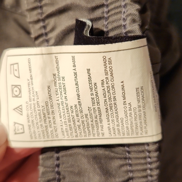 Quicksilver gray extra large elastic waist shorts - Picture 9 of 11